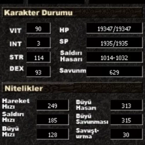  85 Lvl Ninja Bıçakçı